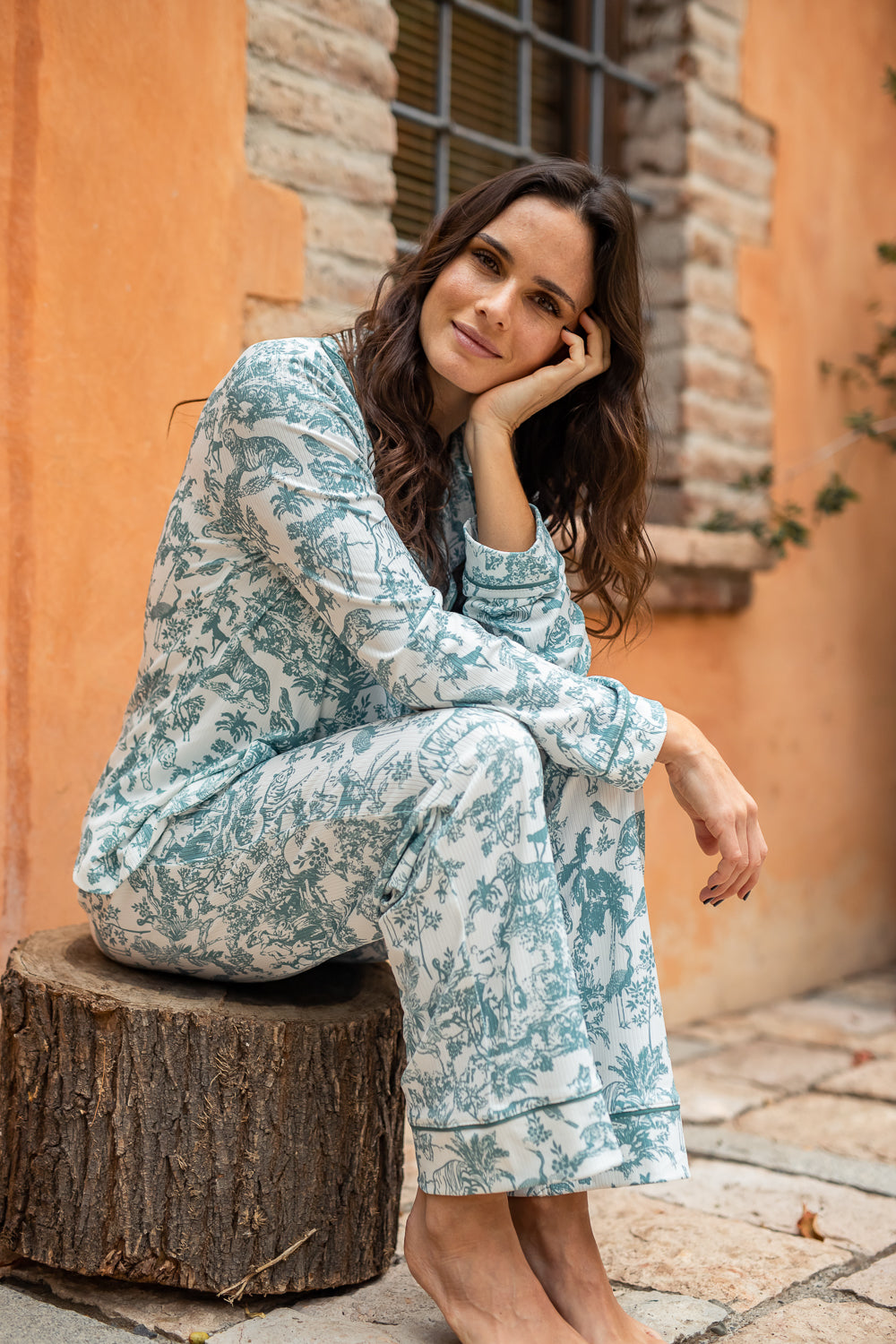 Pijama Molly La foret pistacho