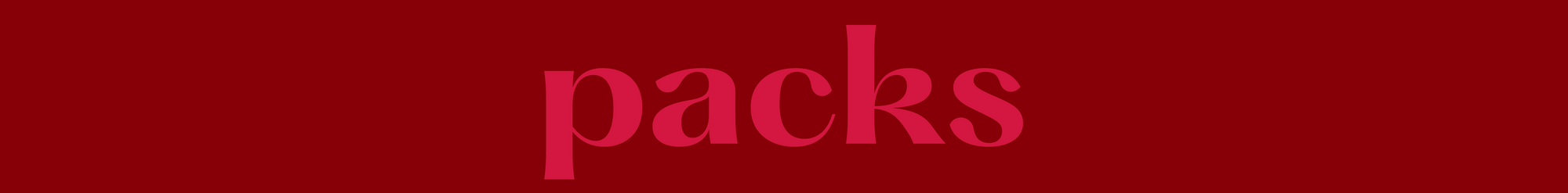 PACKS