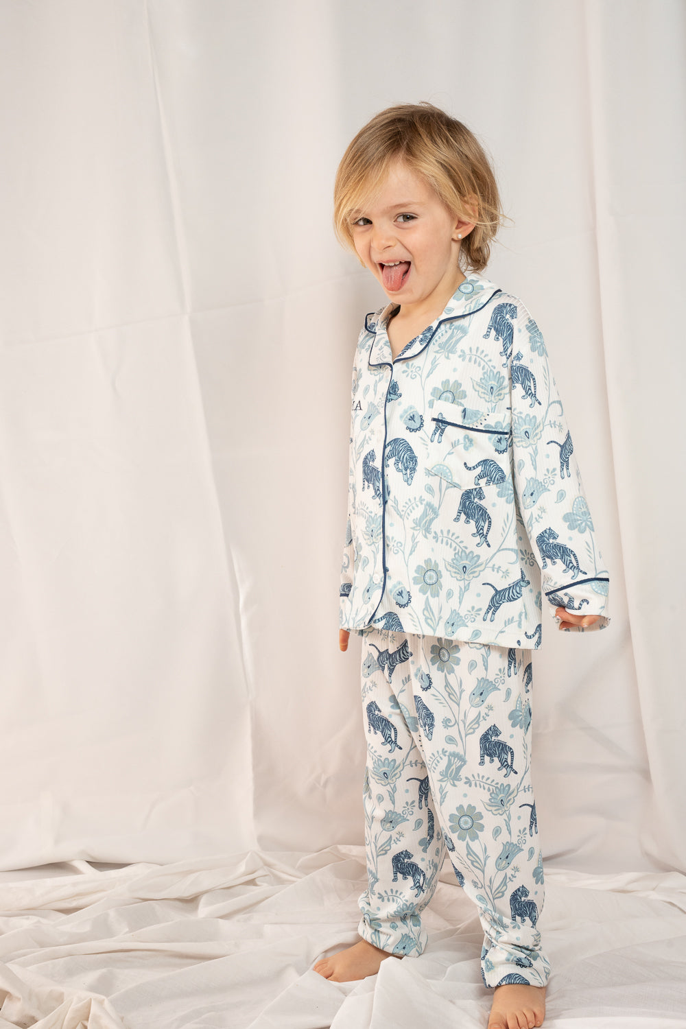 Pijama Petit Felin floral