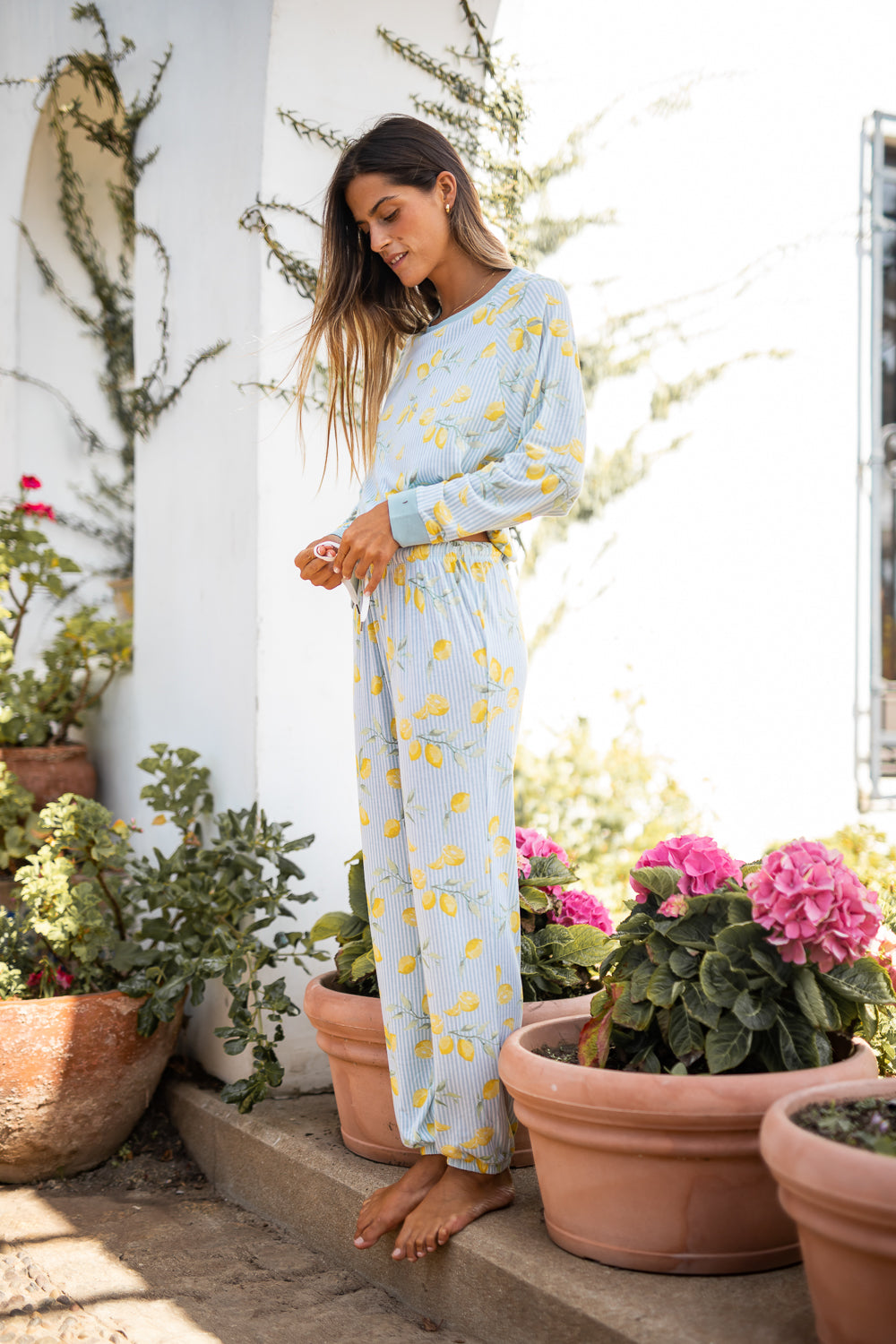 Pijama Agatha Limone