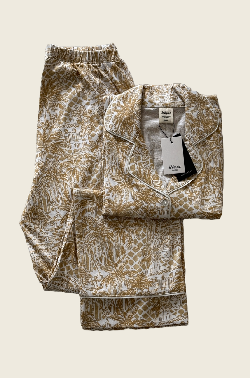 Pijama Dubai Gold Algodón