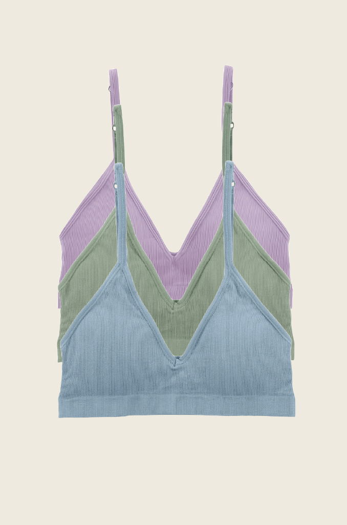 3 Bralette Ana Colors