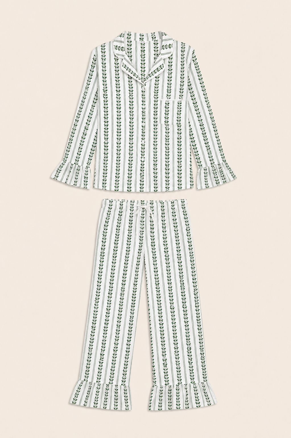 Pijama Sharma Salvia  ★ 100% Algodón PIMA