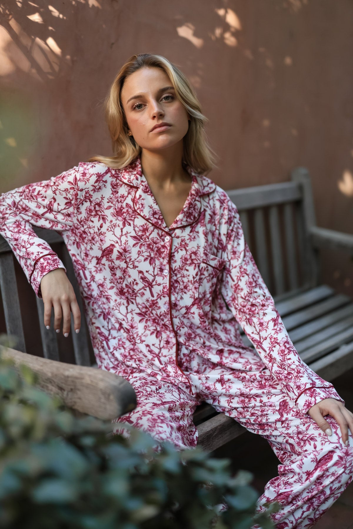 Pijama Molly Picaflor Tinto