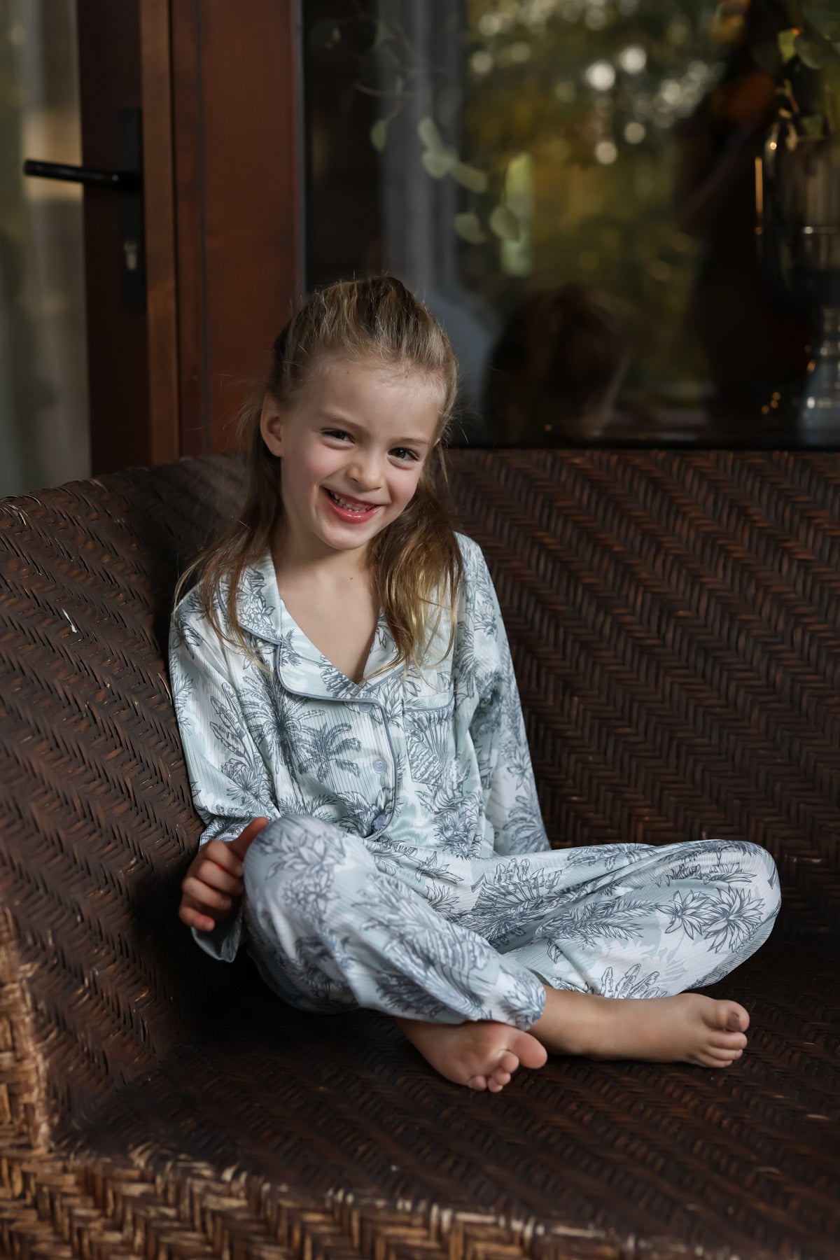 Pijama Petit Tropical Pistacho