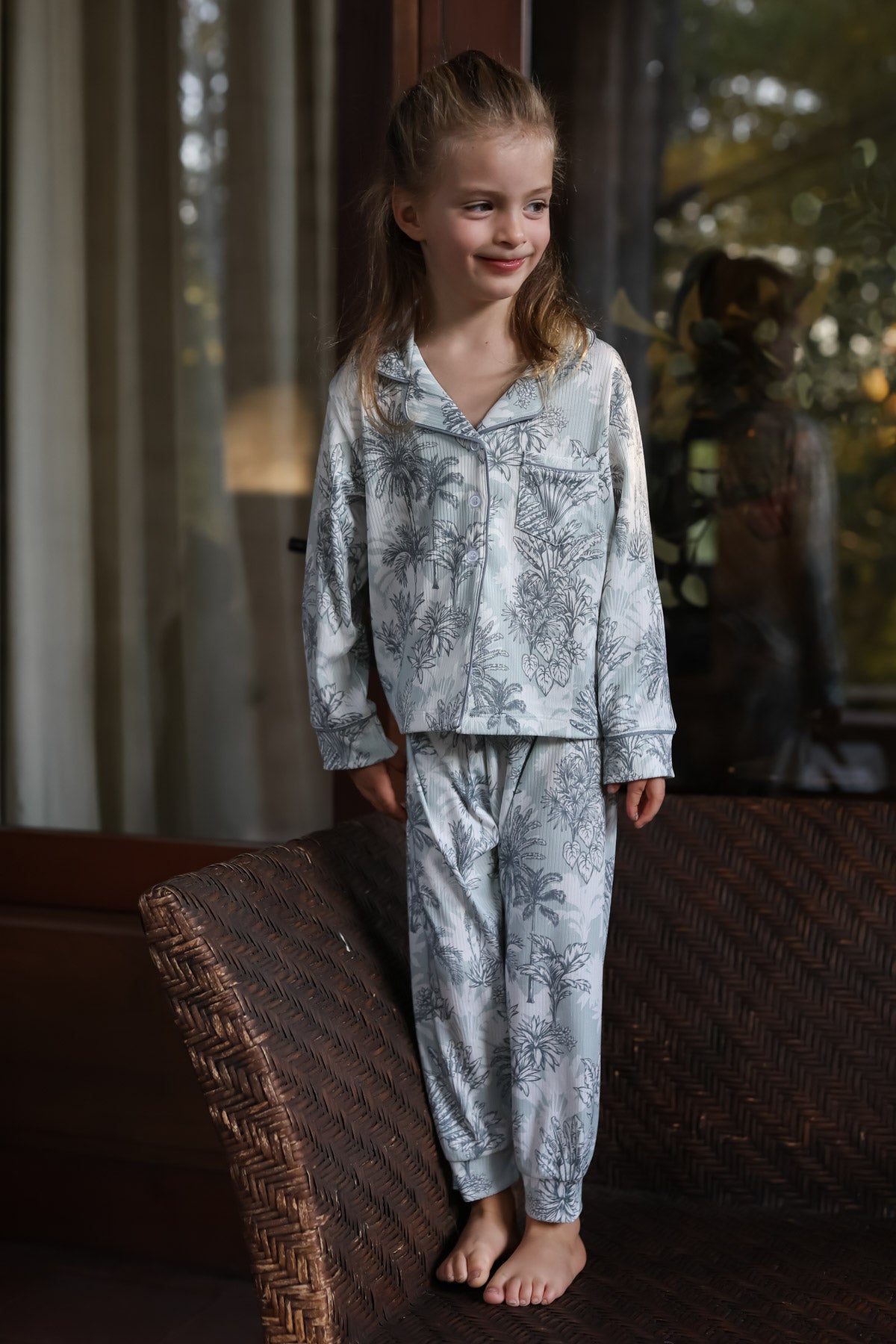 Pijama Petit Tropical Pistacho