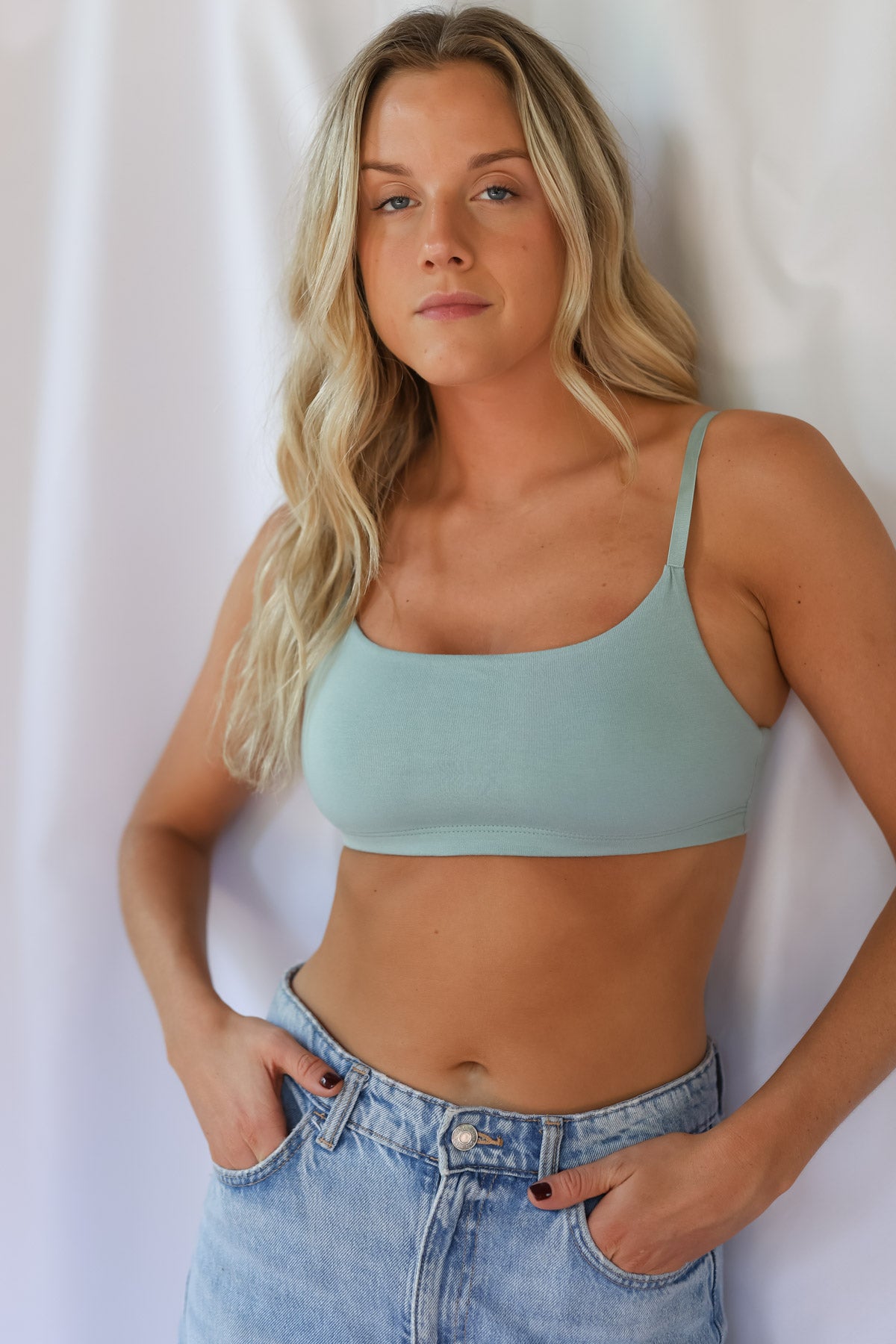 Bralette Nuda Pistacho ★ Algodón