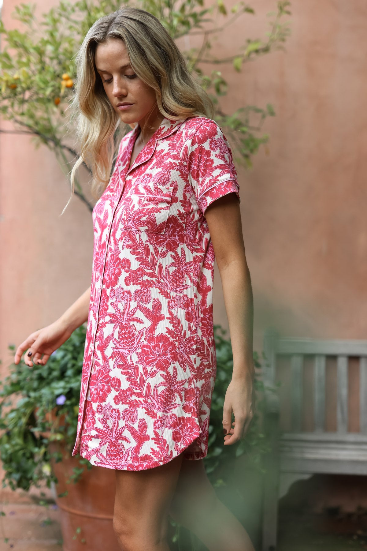 Camisa Aysha Bahari Sandia