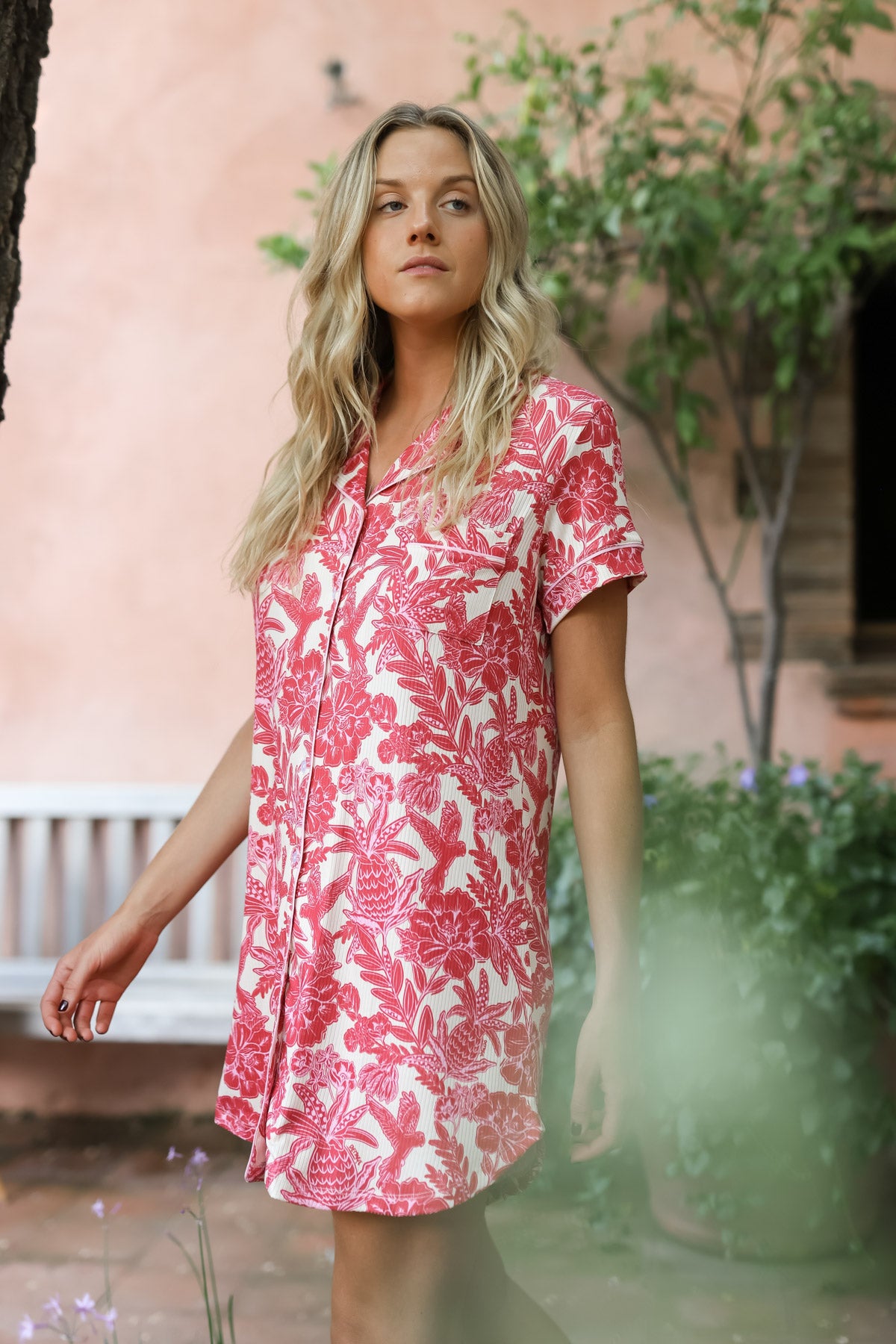 Camisa Aysha Bahari Sandia