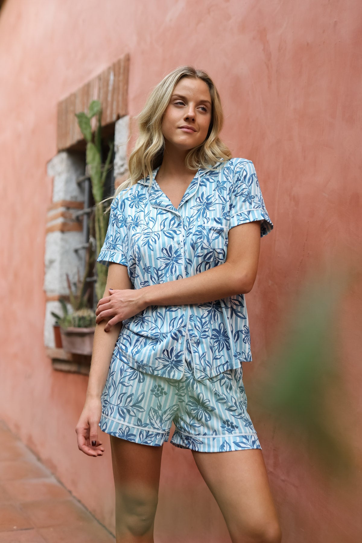 Pijama Kendall Pampa Azul