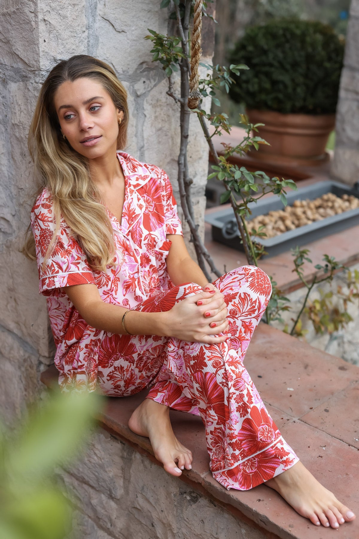 Pijama Madison Encantado Carmesi