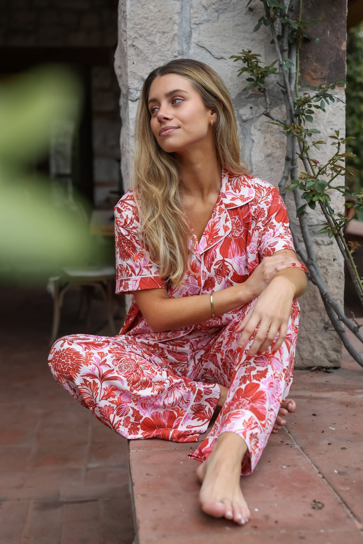 Pijama Madison Encantado Carmesi