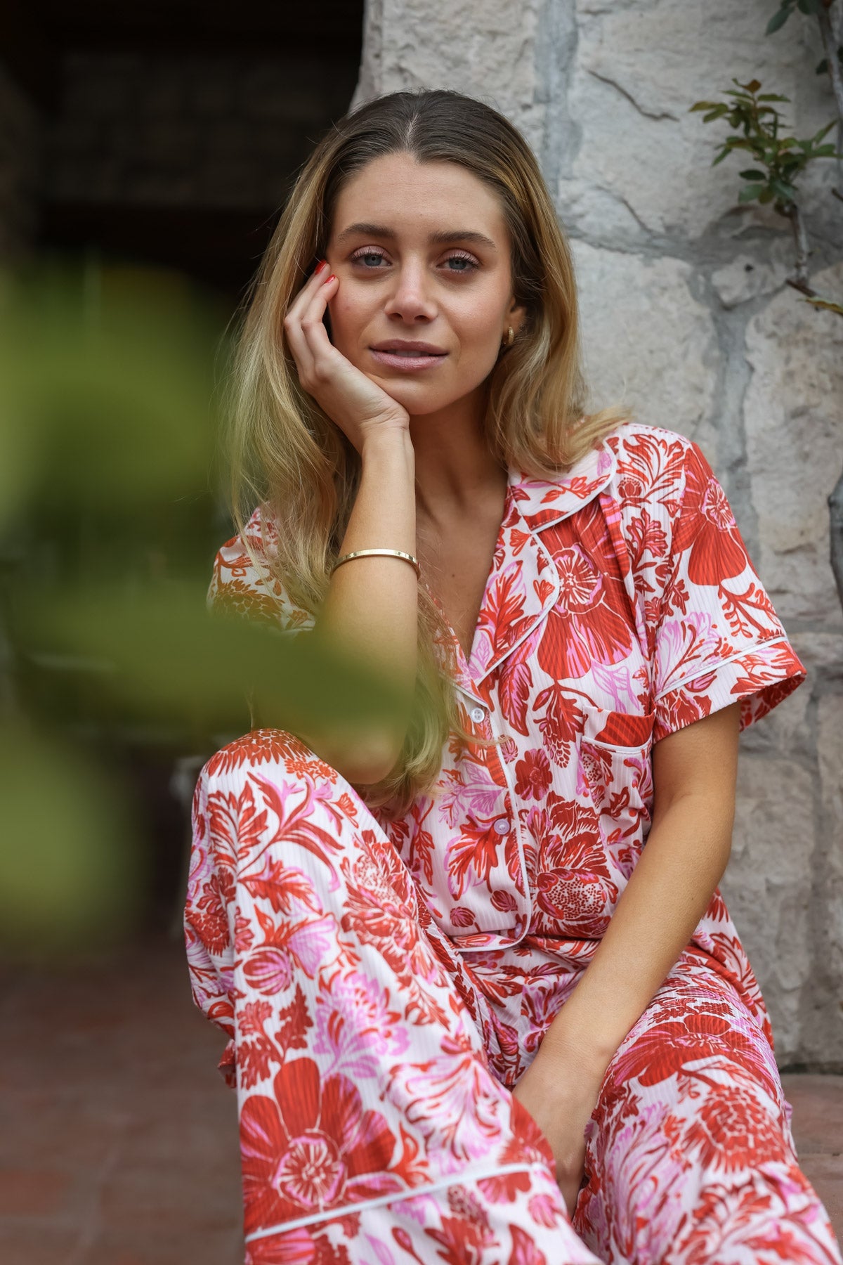 Pijama Madison Encantado Carmesi