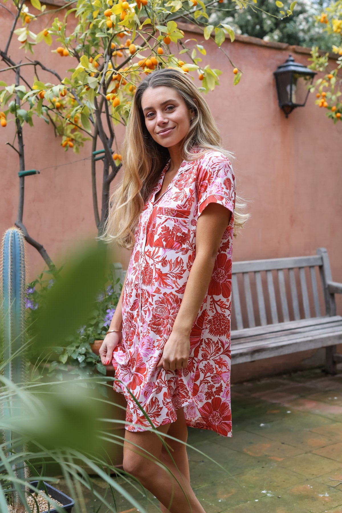 Camisa Aysha Encantado Carmesi