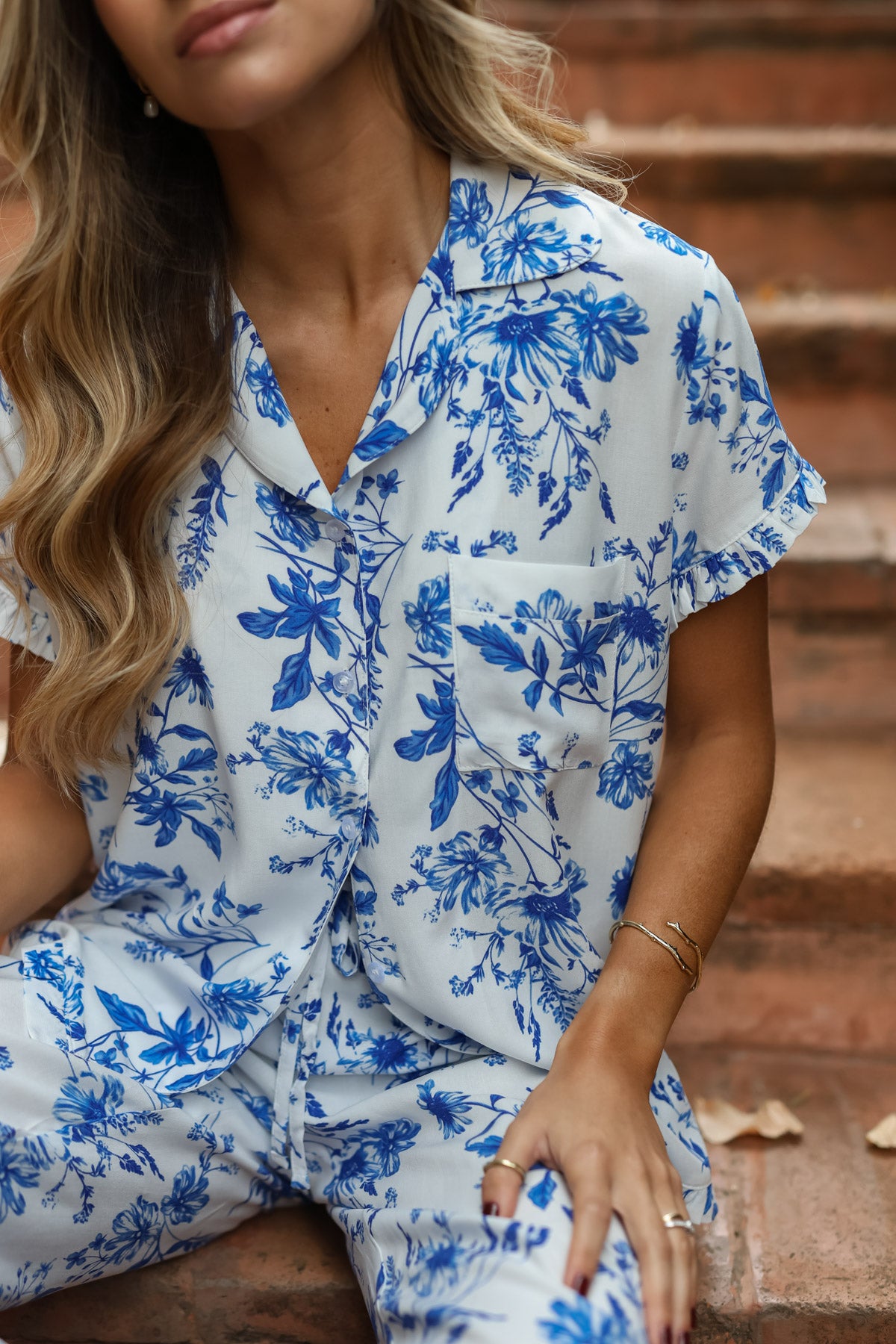 Pijama Mara Cassis Azul