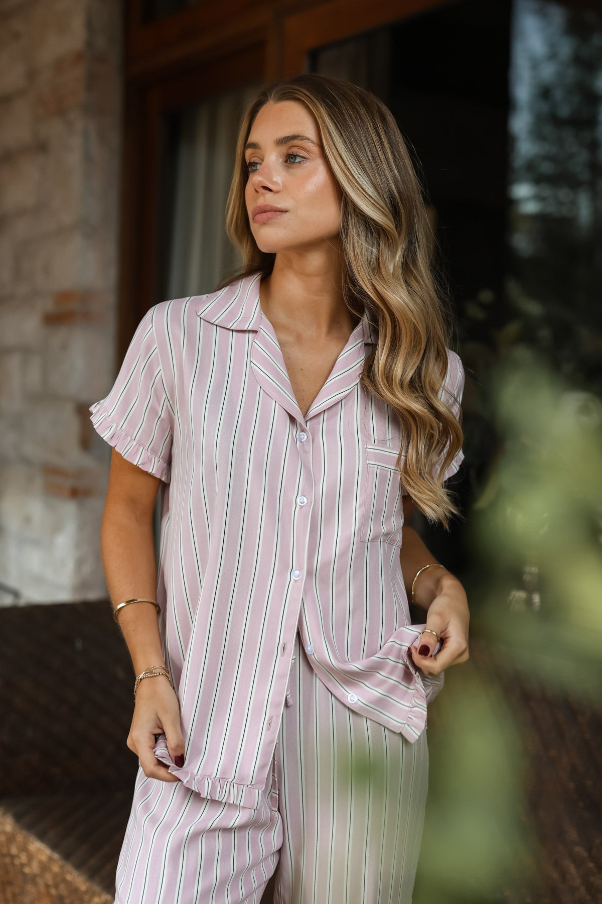 Pijama Mara Capri Rosa