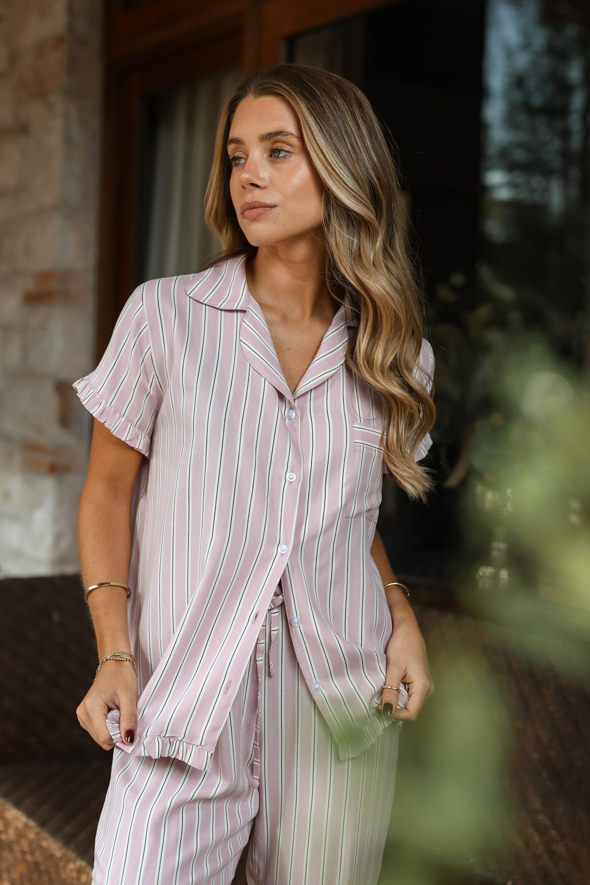 Pijama Mara Capri Rosa
