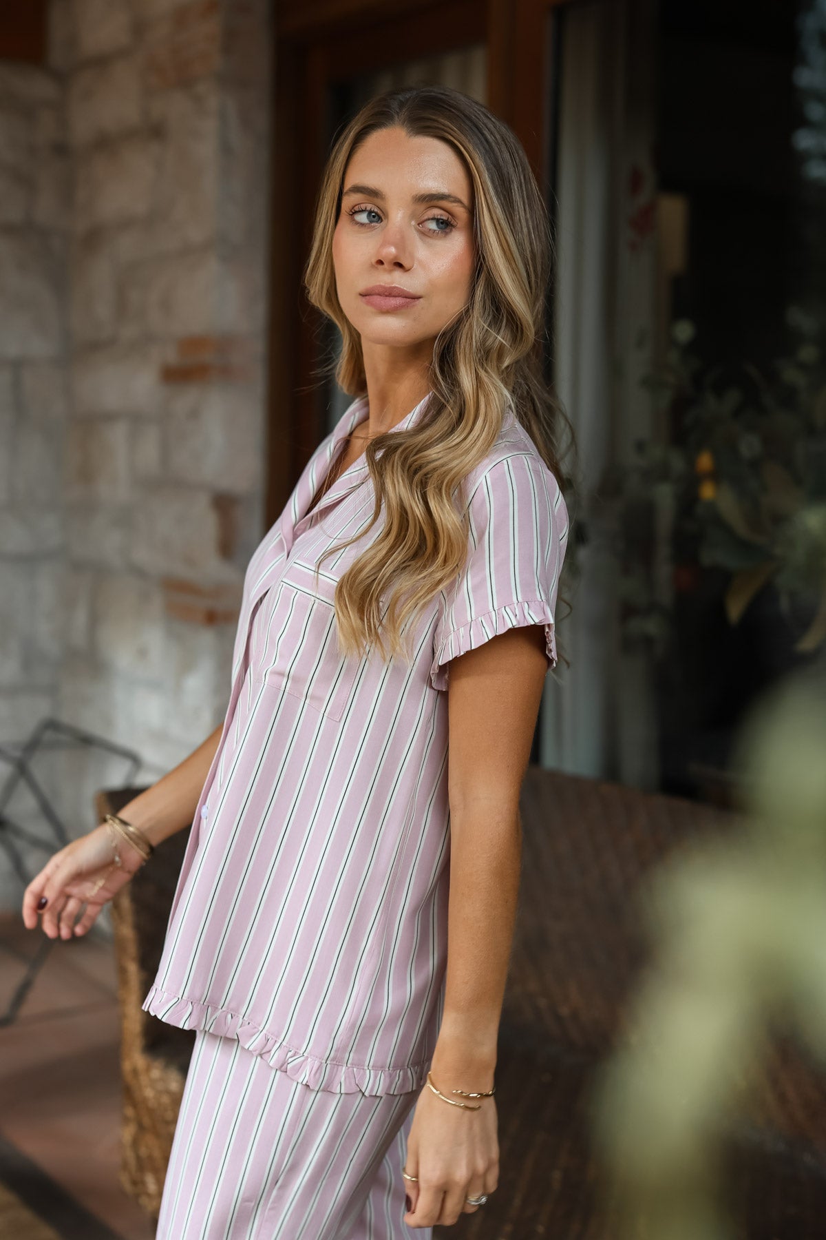 Pijama Mara Capri Rosa