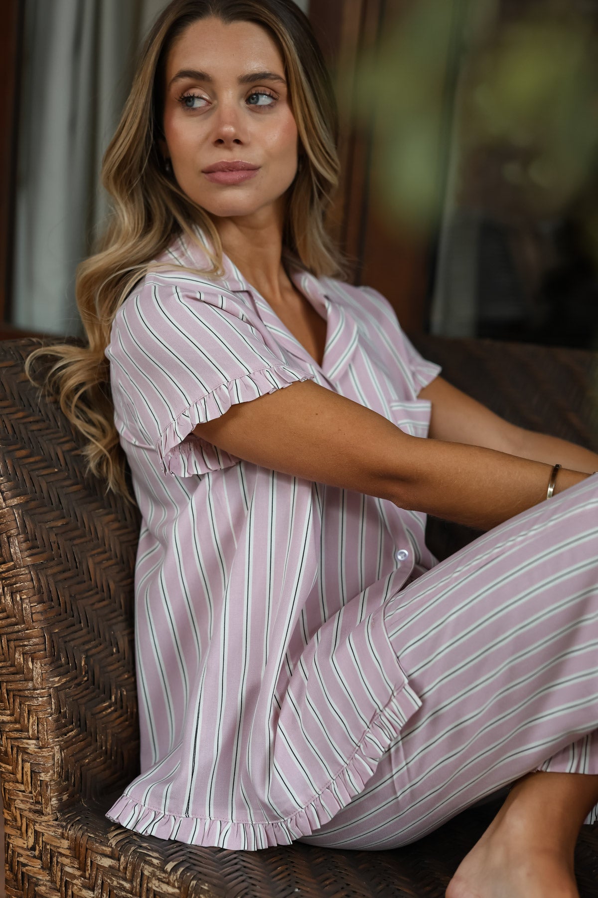 Pijama Mara Capri Rosa