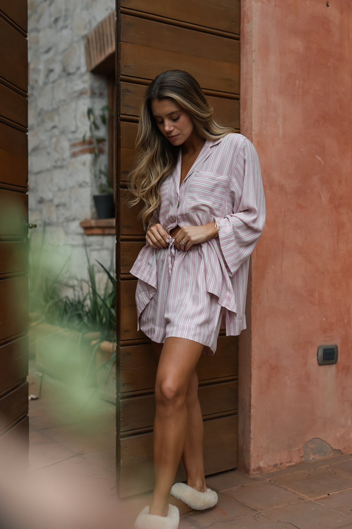 Pijama Colette Capri Rosa