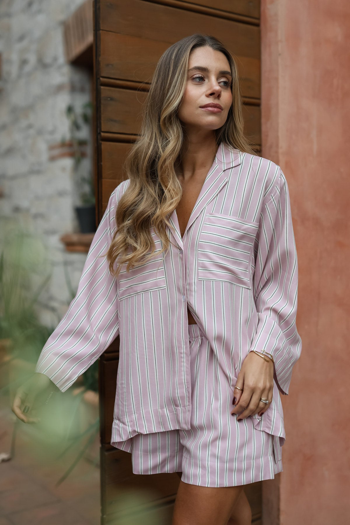 Pijama Colette Capri Rosa