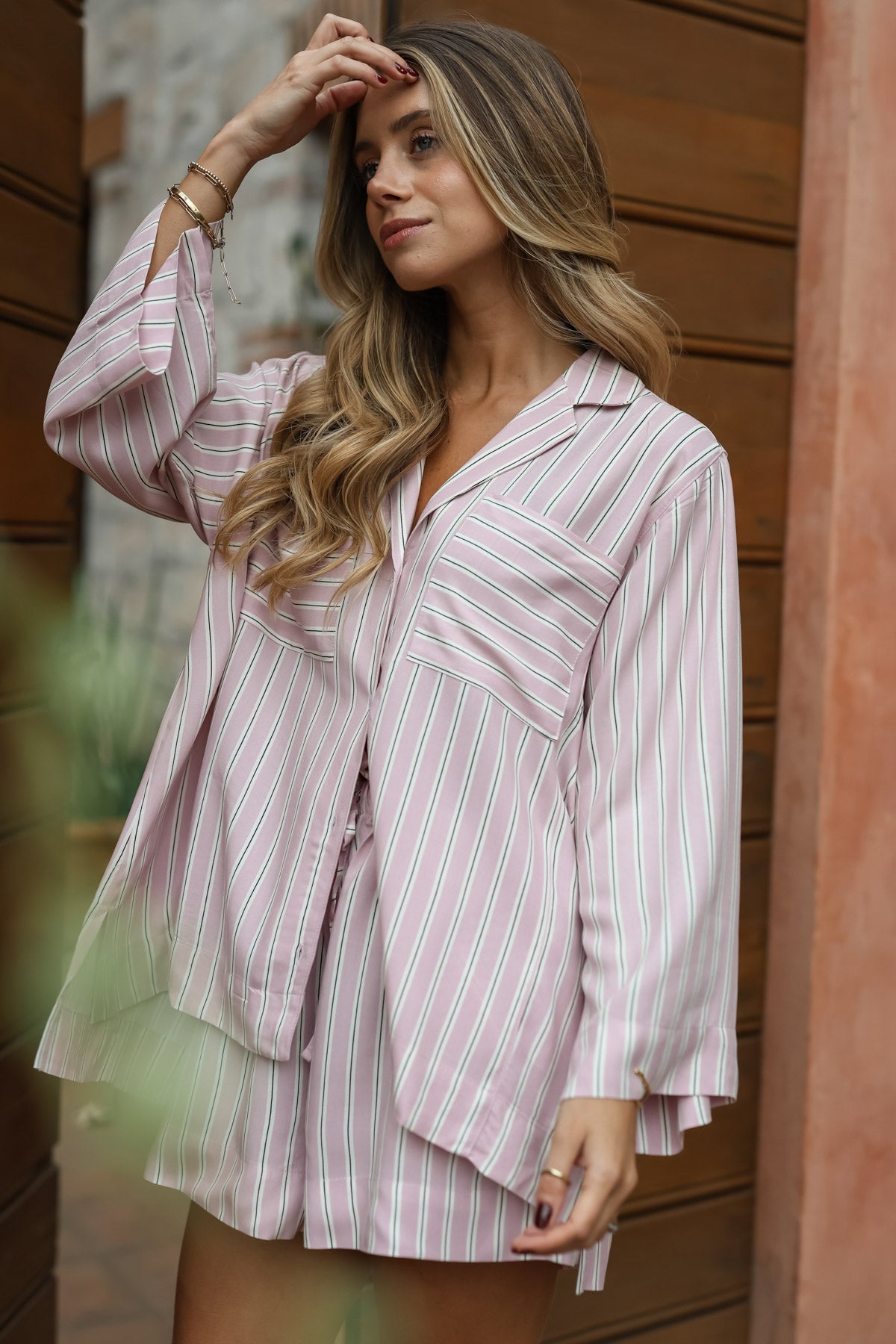 Pijama Colette Capri Rosa