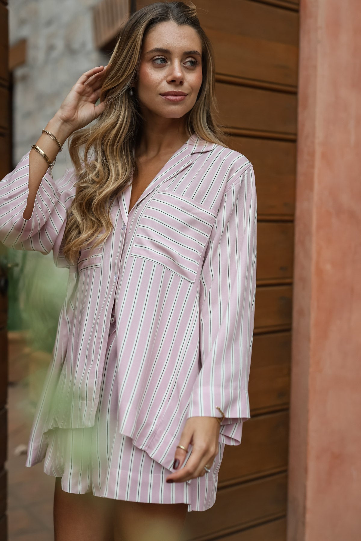 Pijama Colette Capri Rosa