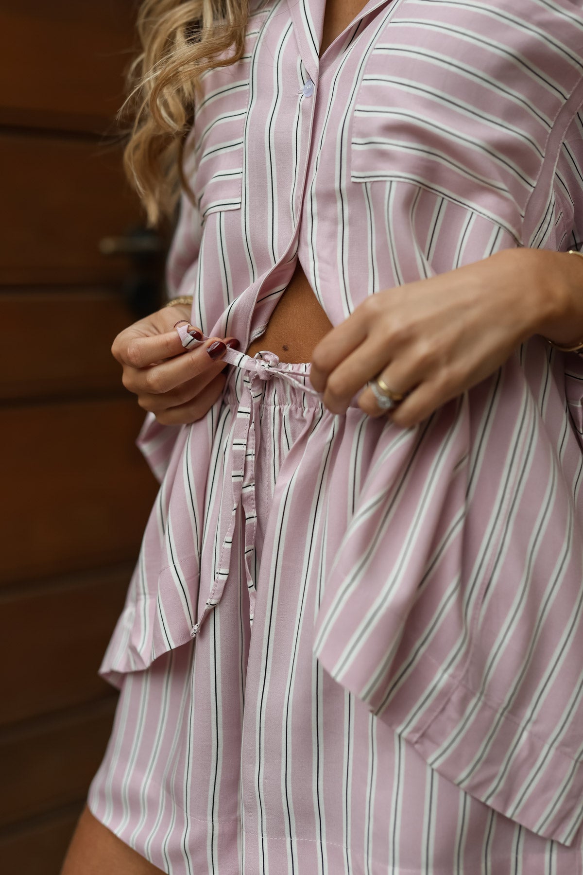 Pijama Colette Capri Rosa