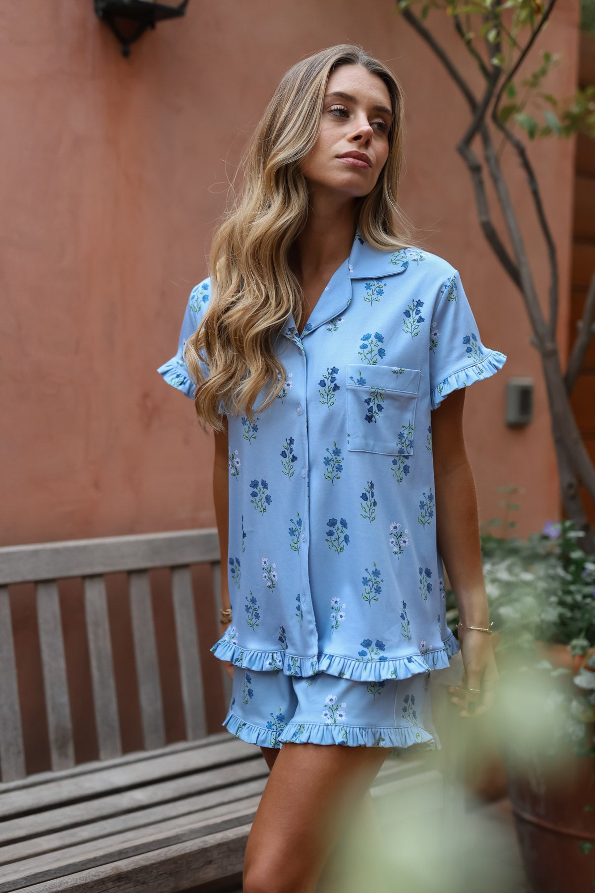 Pijama Frida Floria ★ 100% Algodón Pima