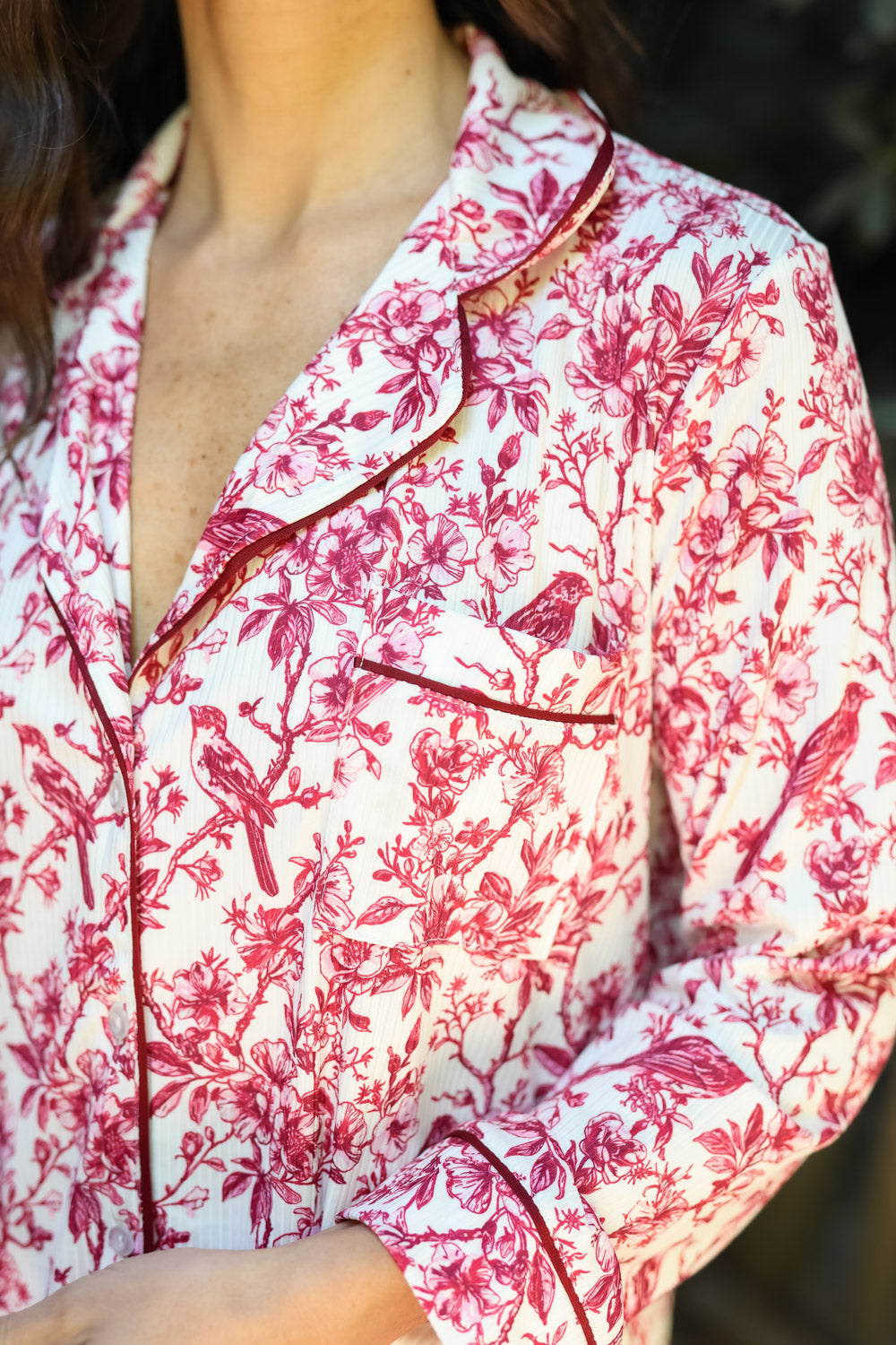 Camisa Aisha Colibri Tinto