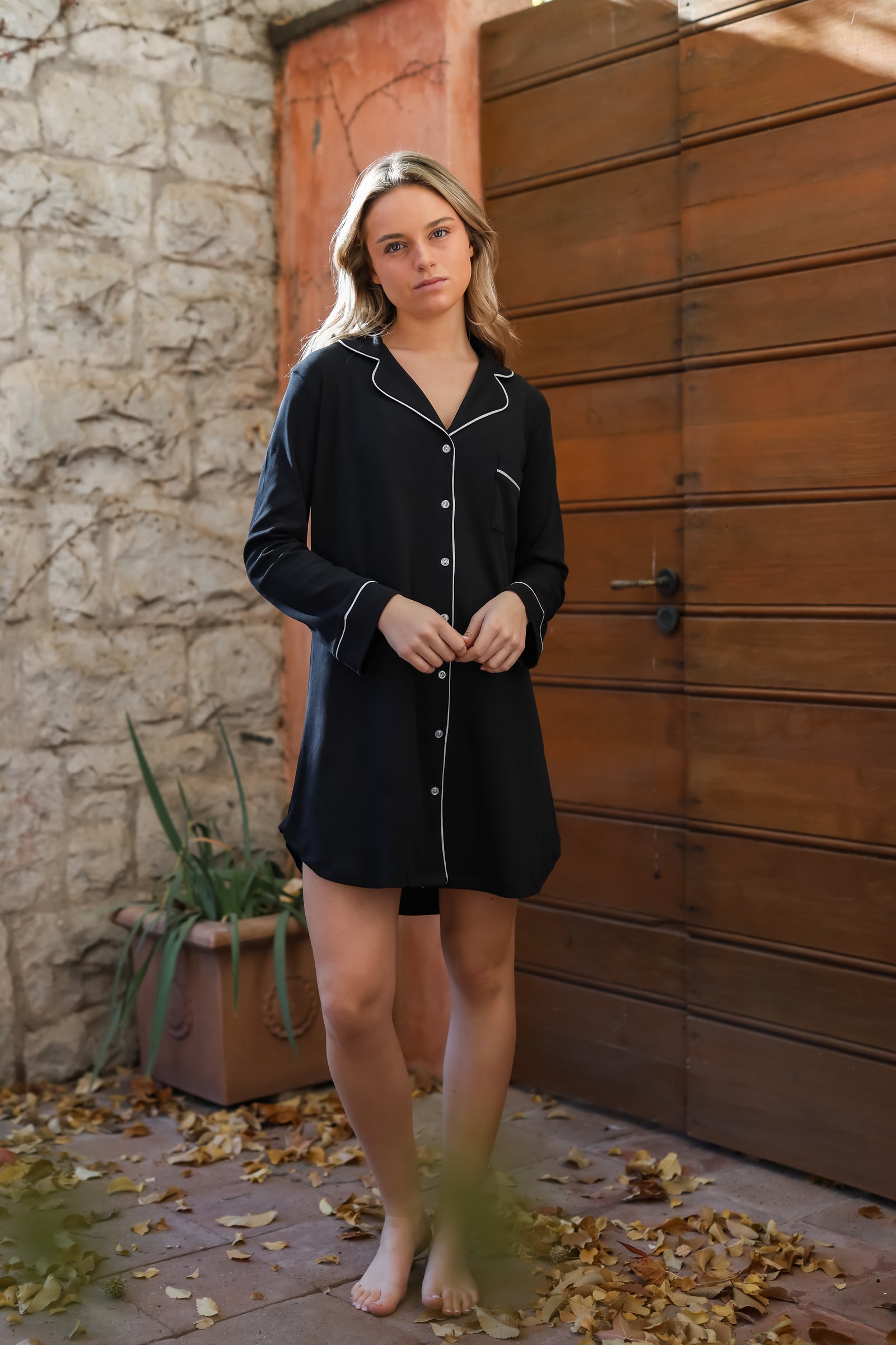 Camisa Aisha Negro ★ Algodón