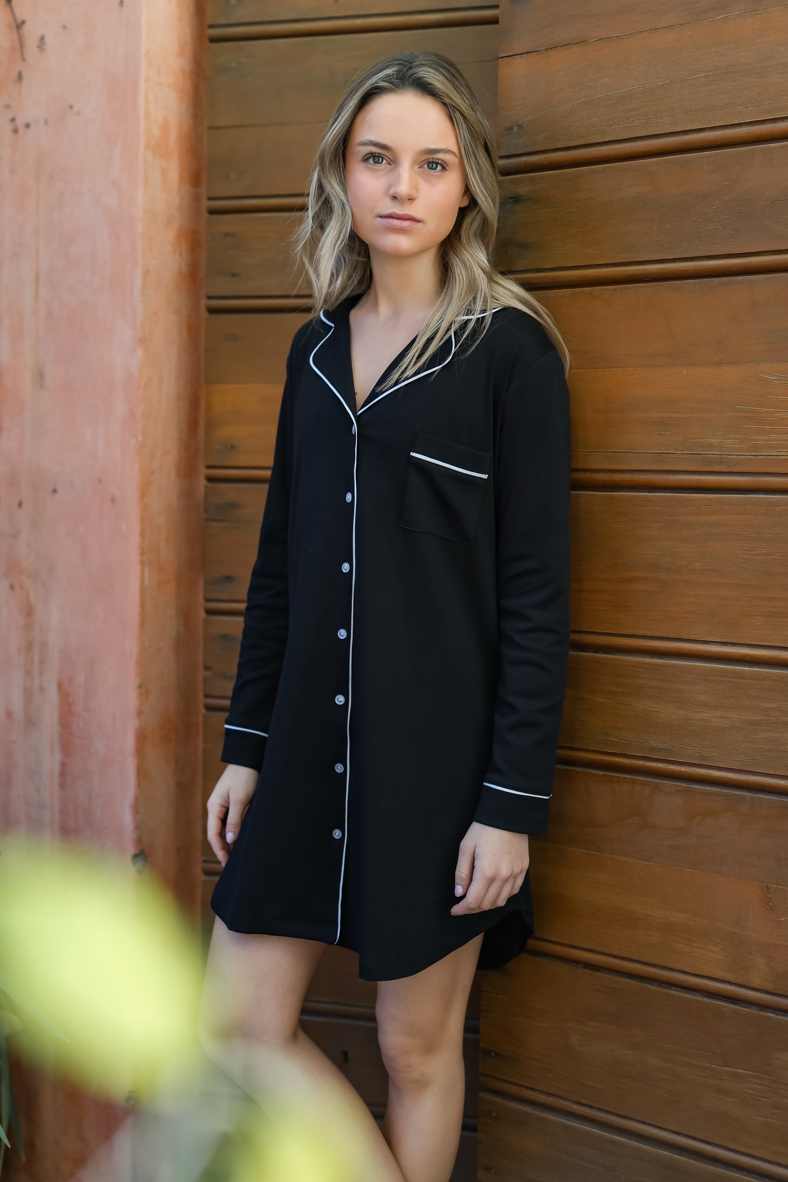 Camisa Aisha Negro ★ Algodón