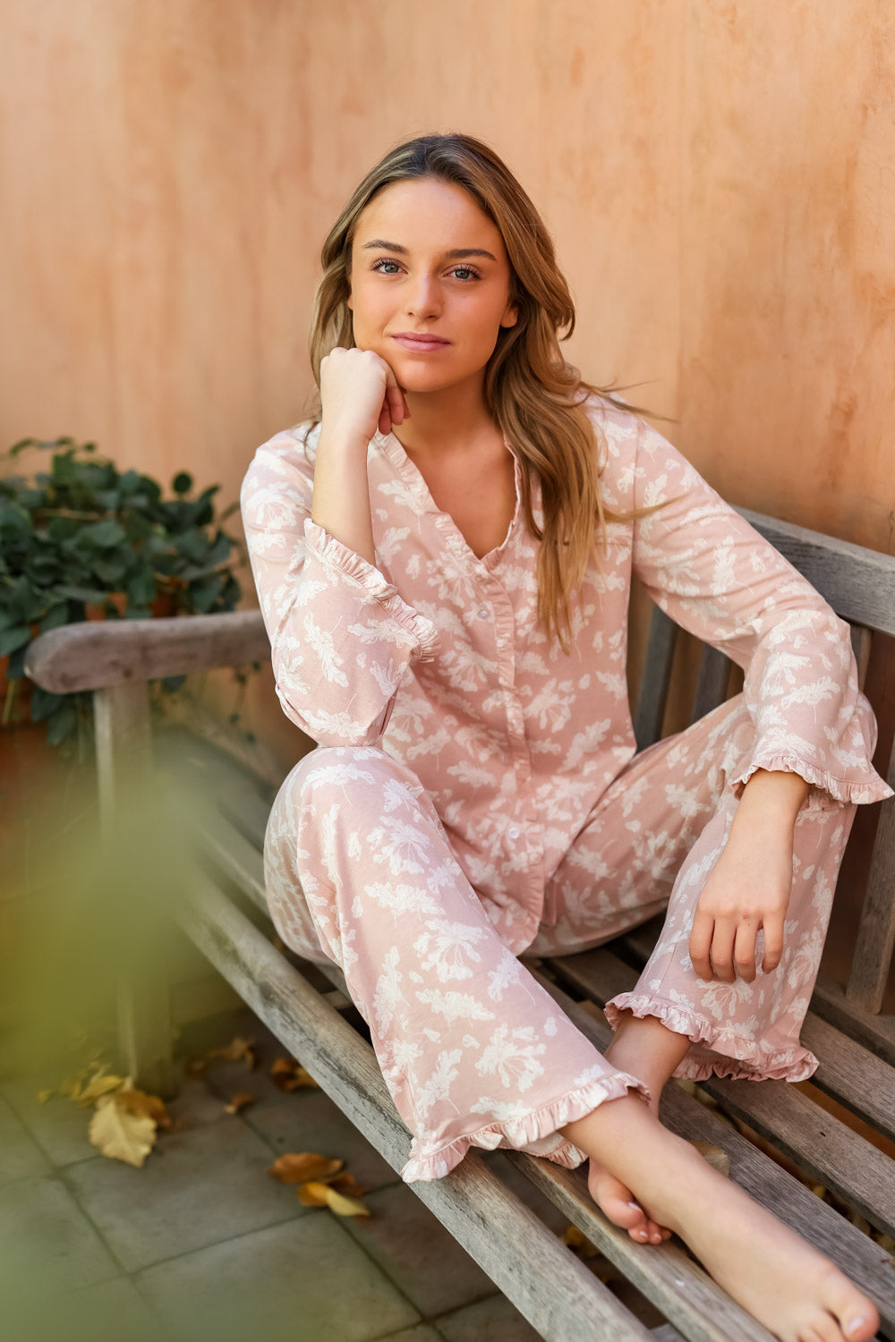 Pijama Rihanna Rosaleda Algodón