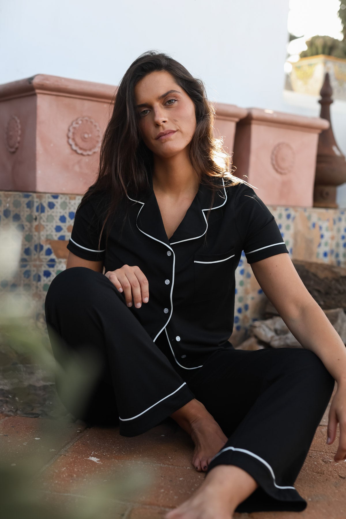 Pijama Madison Negro