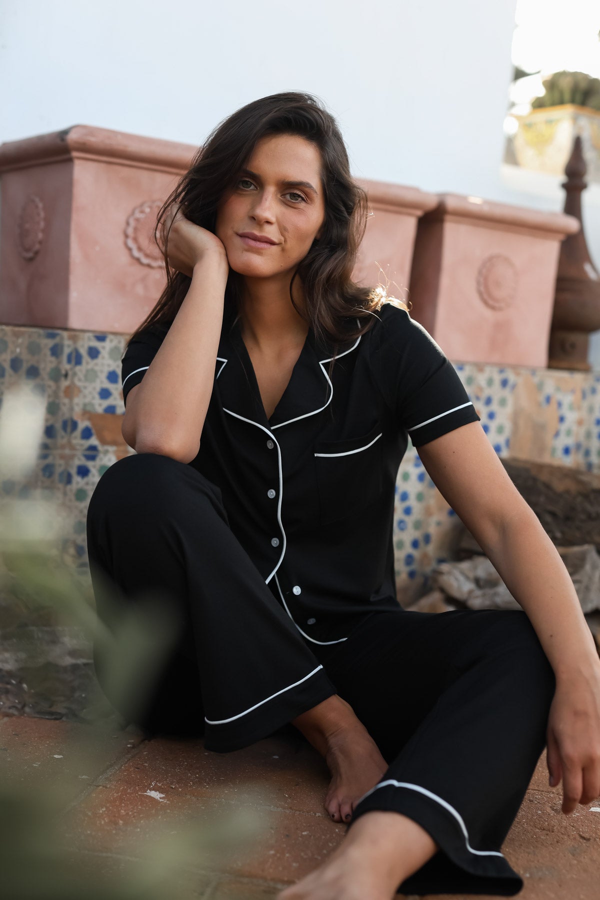 Pijama Madison Negro