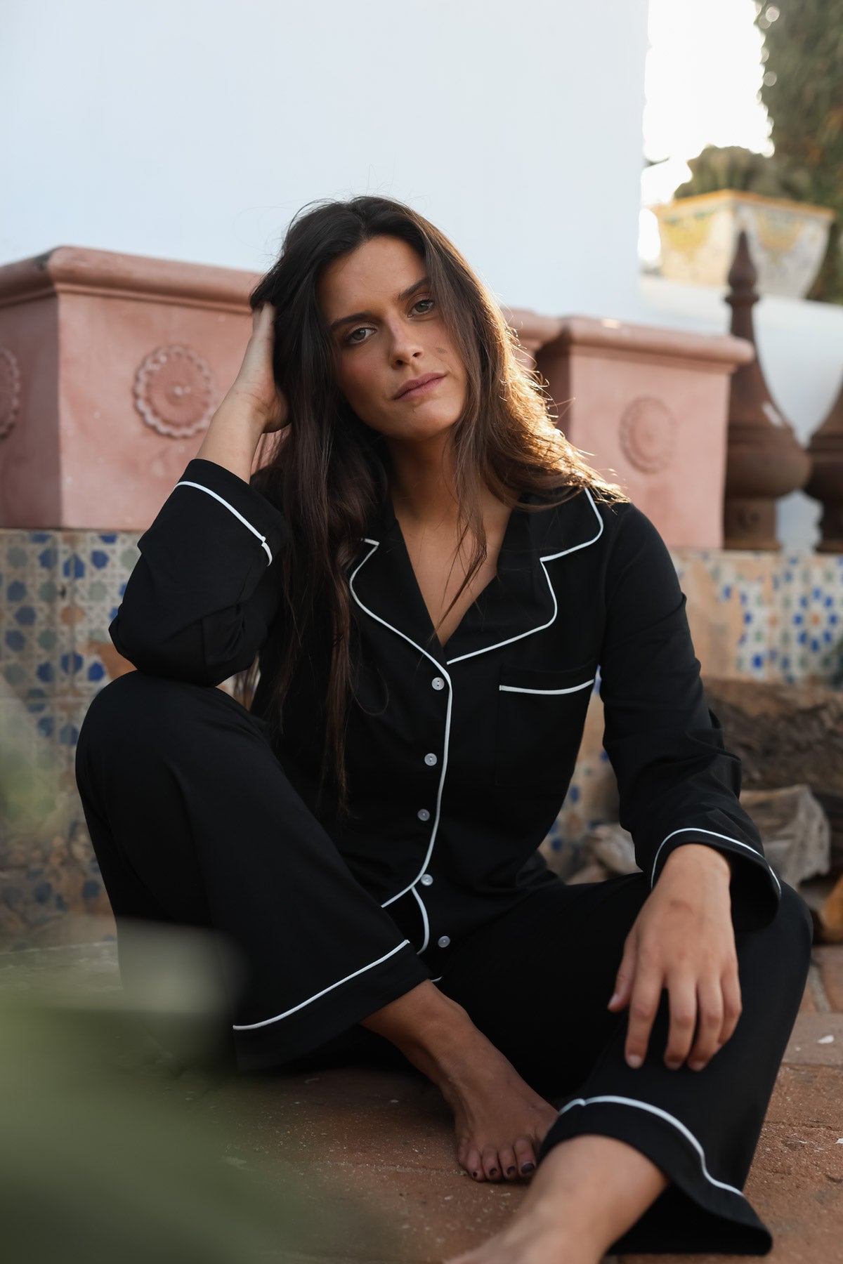 Pijama Molly Negro