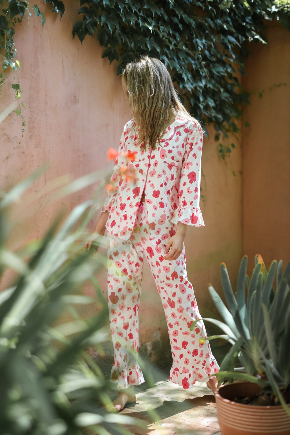 Pijama Sharma Tulipan ★ Algodón PIMA