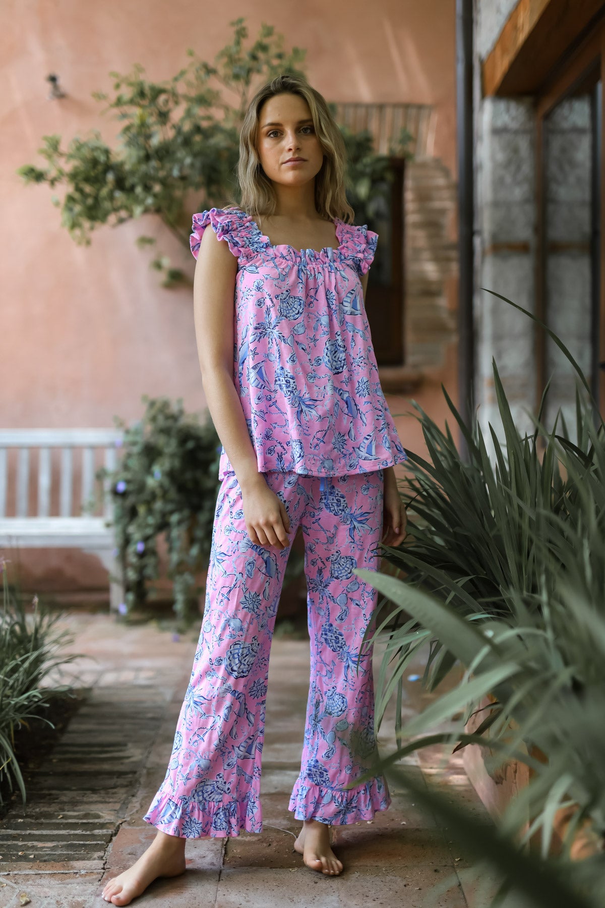 Alison Bahia Rosa ★ Algodón