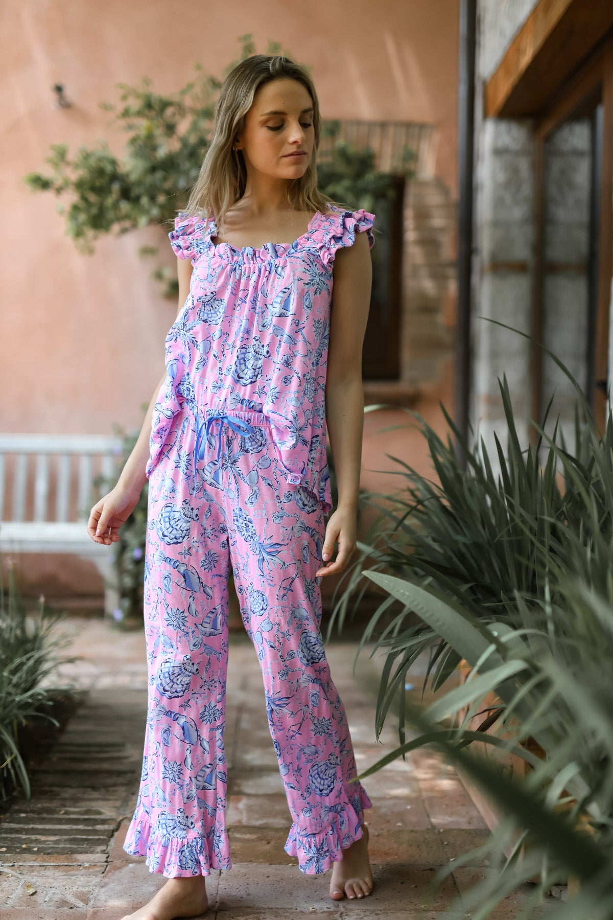 Alison Bahia Rosa ★ Algodón