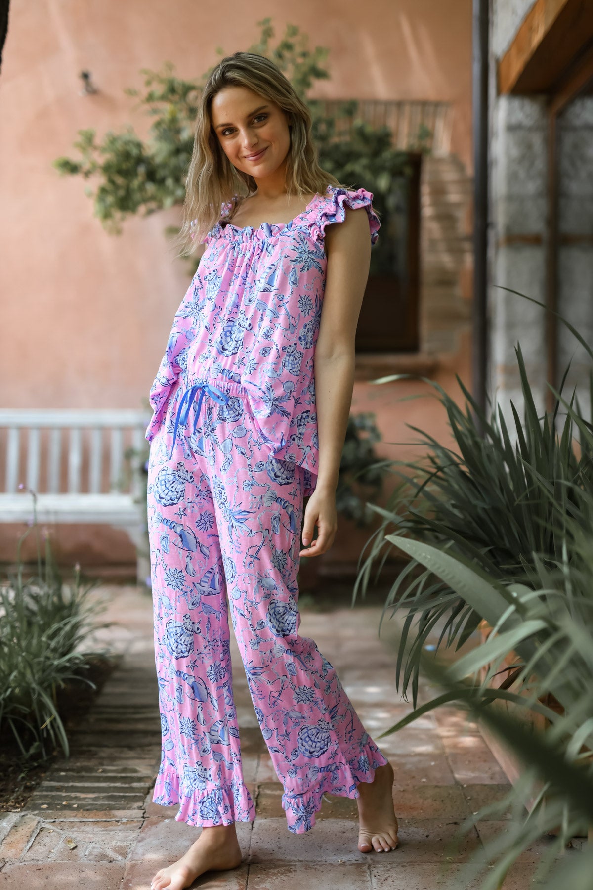 Alison Bahia Rosa ★ Algodón