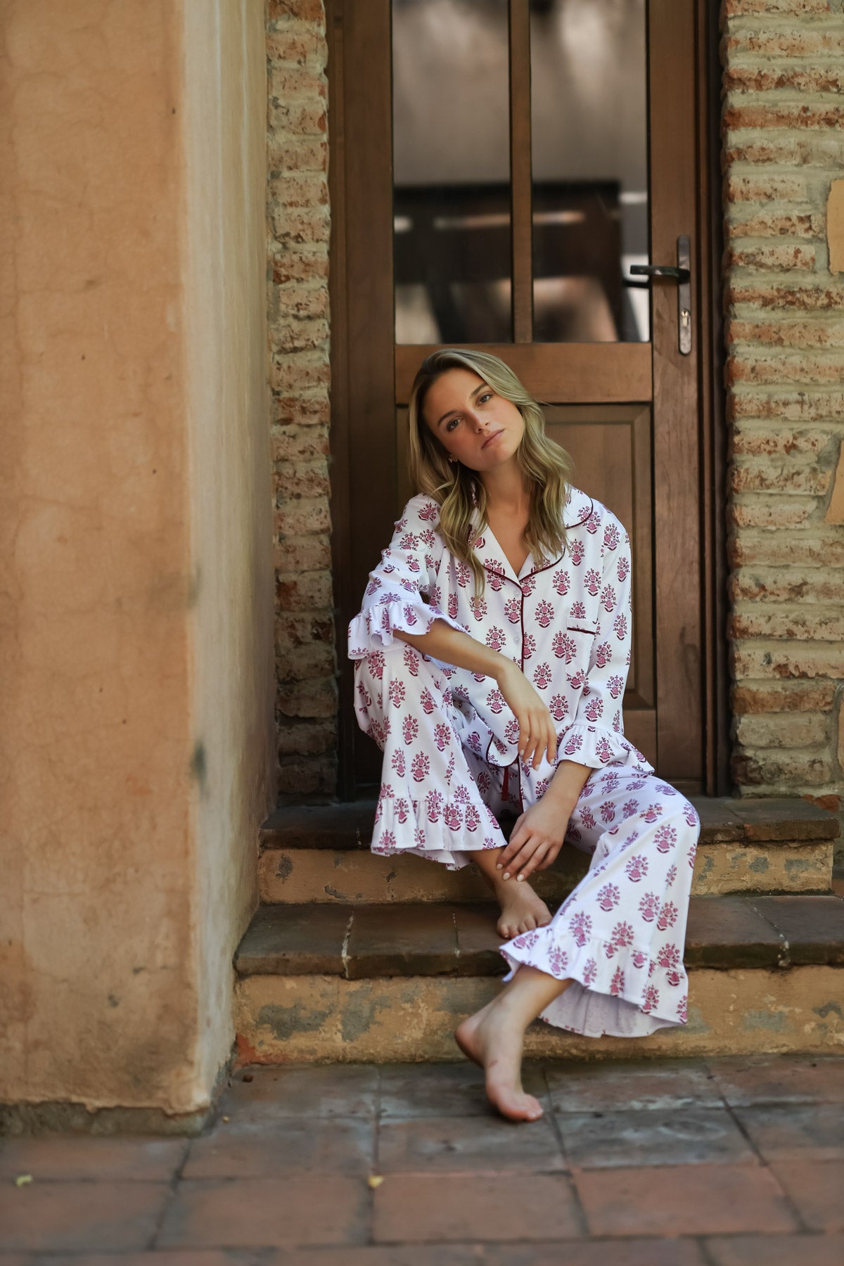 Pijama Sharma Petal  ★ 100% Algodón PIMA