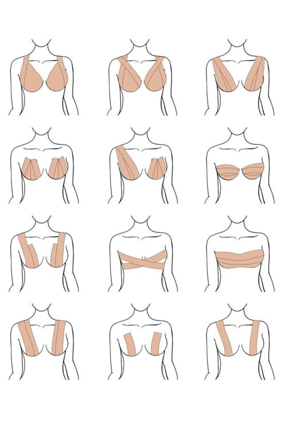 Boob tape - Cinta adhesiva